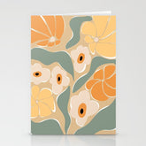 70s california flower market Stationery Card