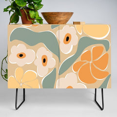 70s california flower market Credenza