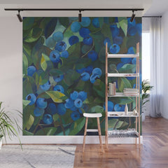 A Blueberry View Wall Mural