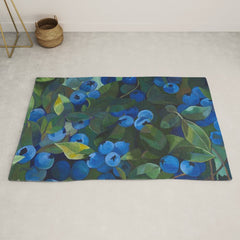 A Blueberry View Rug