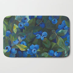 A Blueberry View Bath Mat