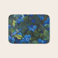 A Blueberry View Bath Mat
