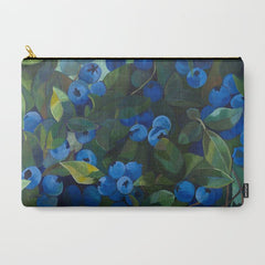A Blueberry View Carry All Pouch