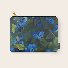 A Blueberry View Carry All Pouch