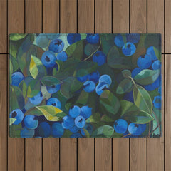 A Blueberry View Outdoor Rug