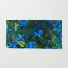 A Blueberry View Bath Towel