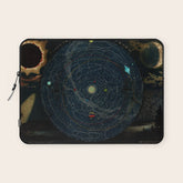 "Planetary System, Eclipse of the Sun, the Moon, the Zodiacal Light, Meteoric Shower" by Levi Walter Yaggi, 1887 Laptop Sleeve