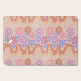 70s Retro Floral vibe Cutting Board
