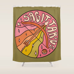 2020 Sagittarius Shower Curtain