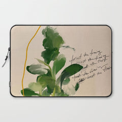 "Trust The Timing." Laptop Sleeve