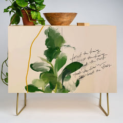 "Trust The Timing." Credenza