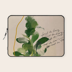 "Trust The Timing." Laptop Sleeve