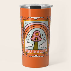 11. Justice Mushroom Travel Mug