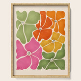 70's Florals Serving Tray