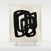 A Heavy Thought Shower Curtain
