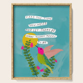 "Take The Time You Need And Let Today Be What Today Needs To Be." Serving Tray