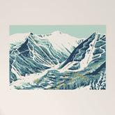 2021 Ski Stowe Vermont Vintage Poster Welcome Mat