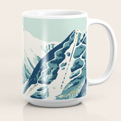 2021 Ski Stowe Vermont Vintage Poster Coffee Mug