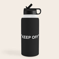 "KEEP OFF" Dark Edition Water Bottle