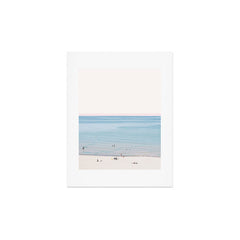 A Day at The Beach #society6 #decor #buyart Art Print