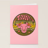2020 Taurus Stationery Card