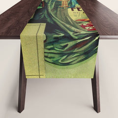1910 Fernet Branca Liqueur Aperitif Advertisement Poster Print Table Runner