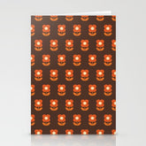 70s Flower Pattern #1 Stationery Card