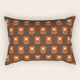 70s Flower Pattern #1 Rectangular Pillow