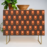 70s Flower Pattern #1 Credenza