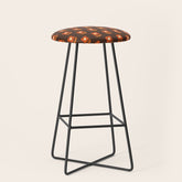 70s Flower Pattern #1 Stool