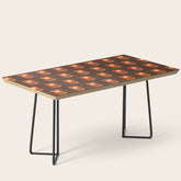 70s Flower Pattern #1 Coffee Table