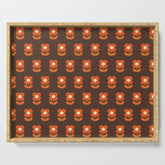 70s Flower Pattern #1 Serving Tray