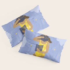 "Be Obsessed" inspired by Kat Schneider, Ritual Pillow Sham
