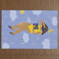 "Be Obsessed" inspired by Kat Schneider, Ritual Outdoor Rug