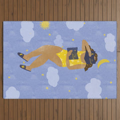 "Be Obsessed" inspired by Kat Schneider, Ritual Outdoor Rug