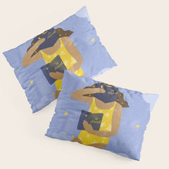 "Be Obsessed" inspired by Kat Schneider, Ritual Pillow Sham