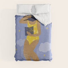 "Be Obsessed" inspired by Kat Schneider, Ritual Duvet Cover