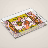 7. Chariot Mushroom Acrylic Tray