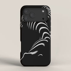 0774-AR BBW Sensual Legs Hips and Ass of a Large Woman Big Beautiful Art Nude Black and White iPhone Case