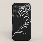 0774-AR BBW Sensual Legs Hips and Ass of a Large Woman Big Beautiful Art Nude Black and White iPhone Case