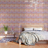 70s Retro Floral vibe Wallpaper