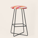 70's pattern no1 Stool