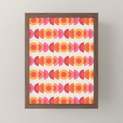 70's pattern no1 Mini Art Print