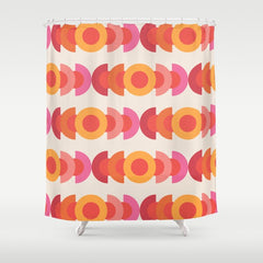 70's pattern no1 Shower Curtain