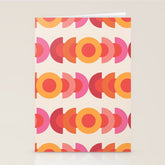 70's pattern no1 Stationery Card