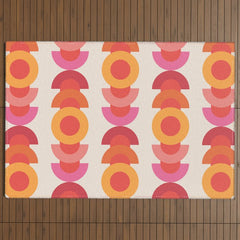 70's pattern no1 Outdoor Rug