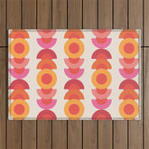 70's pattern no1 Outdoor Rug
