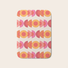 70's pattern no1 Bath Mat