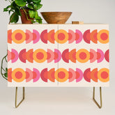 70's pattern no1 Credenza
