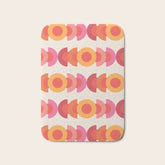 70's pattern no1 Bath Mat